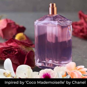 Allure fragrance oil is inspired by Coco Mademoiselle. For use in candles, soap, perfume, diffusers and more