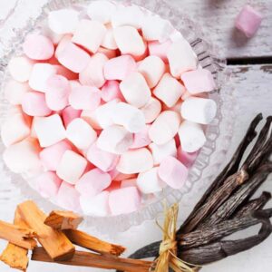 Marshmallow Sandalwood fragrance oil for use in candles, soap, perfume, diffusers and more